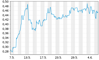 Chart Power Nickel Inc. - 1 Month